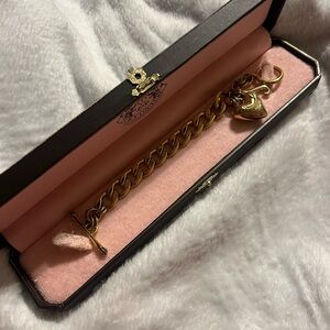 Juicy couture charm bracelet vintage